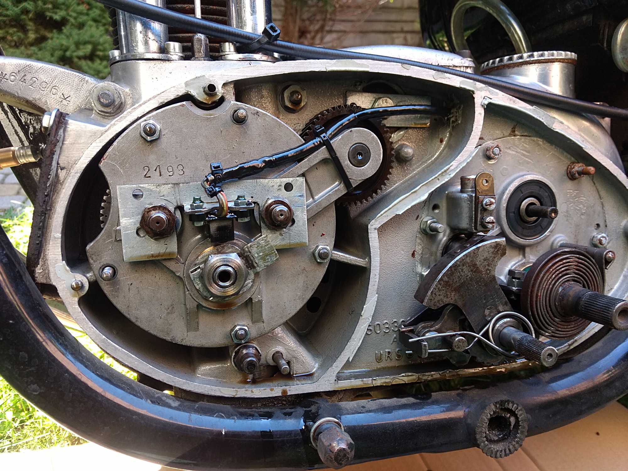 Zapłon elektroniczny z czujnikiem halla po 8000 km.