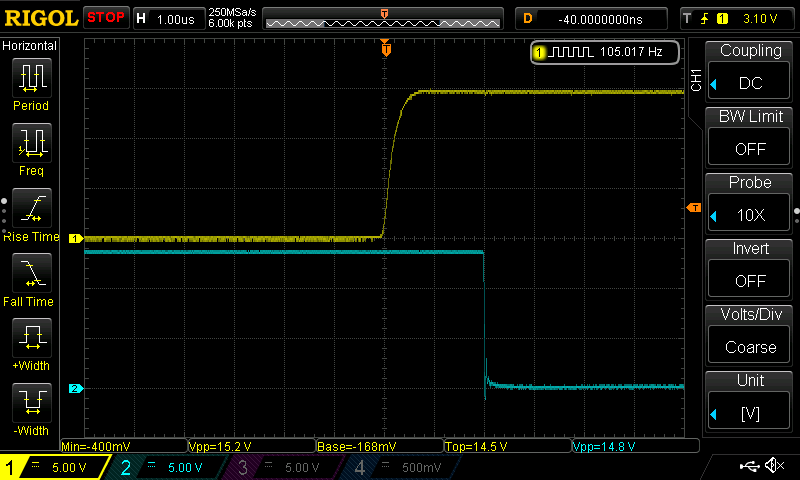Easy Ignition z NE555 czas reakcji układu.